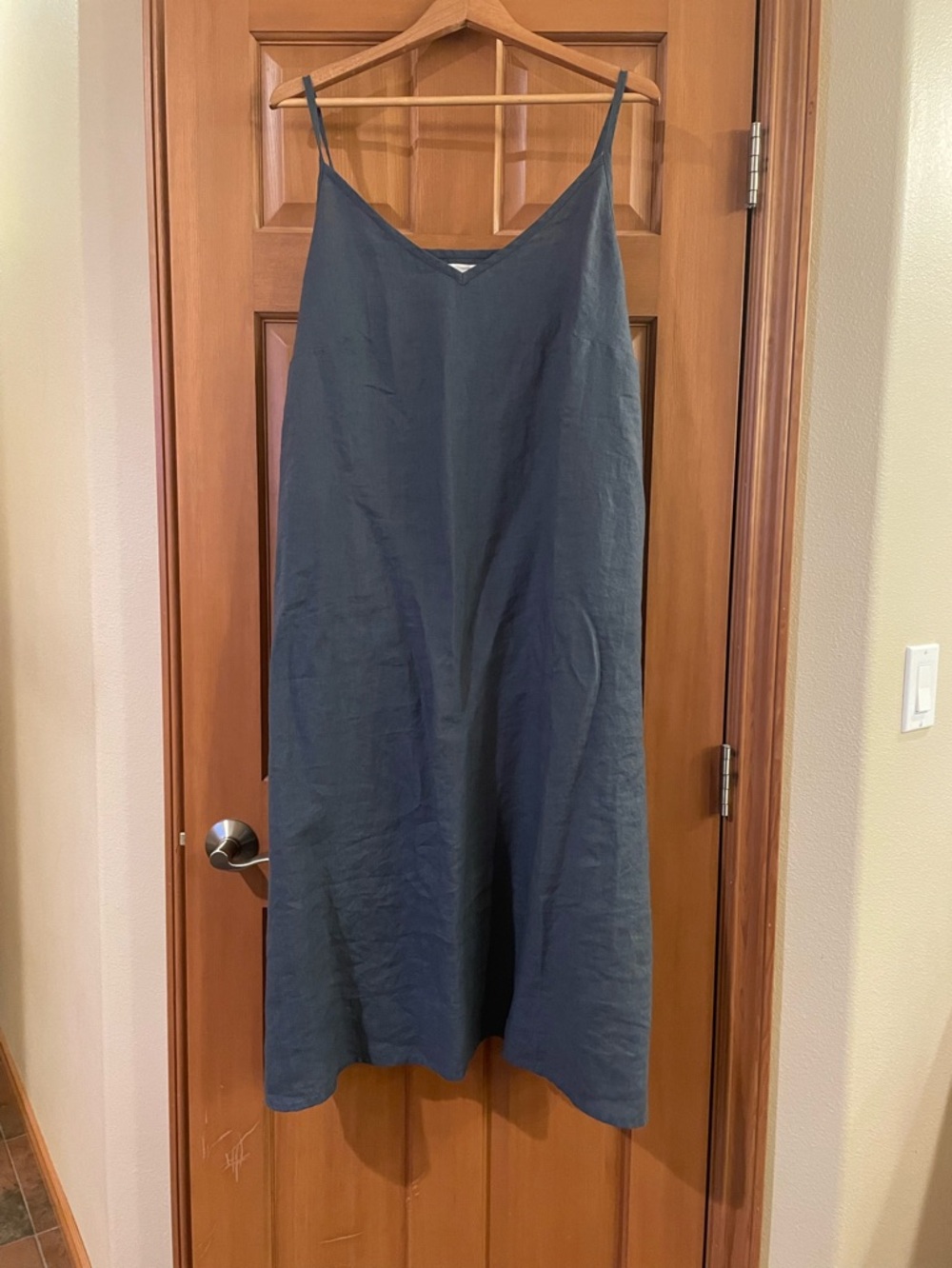 Not Perfect Linen Langley Maxi dress